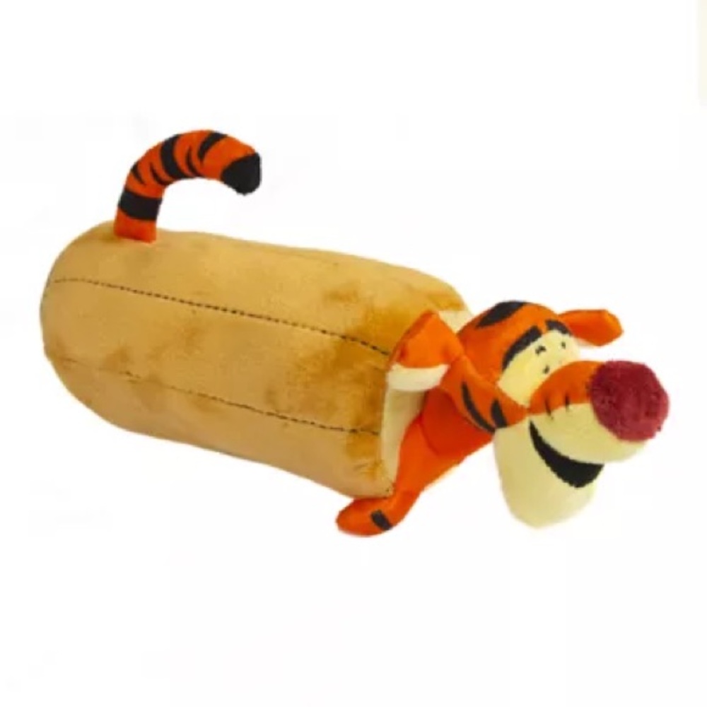 🆕 Winnie The Pooh Tigger Log Crinkle Bottle Dog Toy